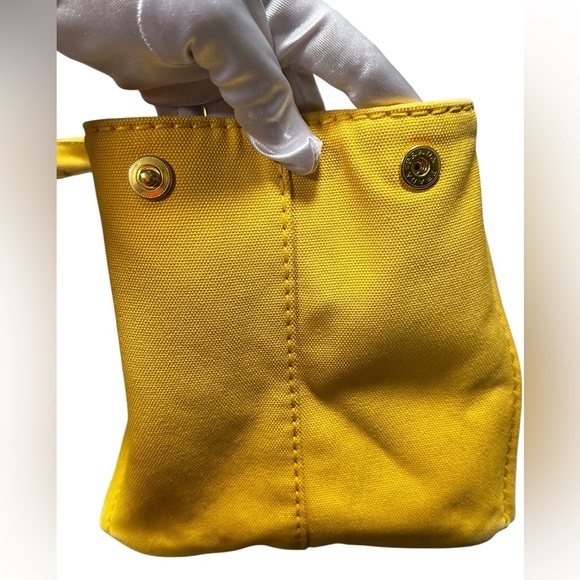 15-16 Prada Canapa Tote Ananas, (Med Size) - Picture 14 of 15